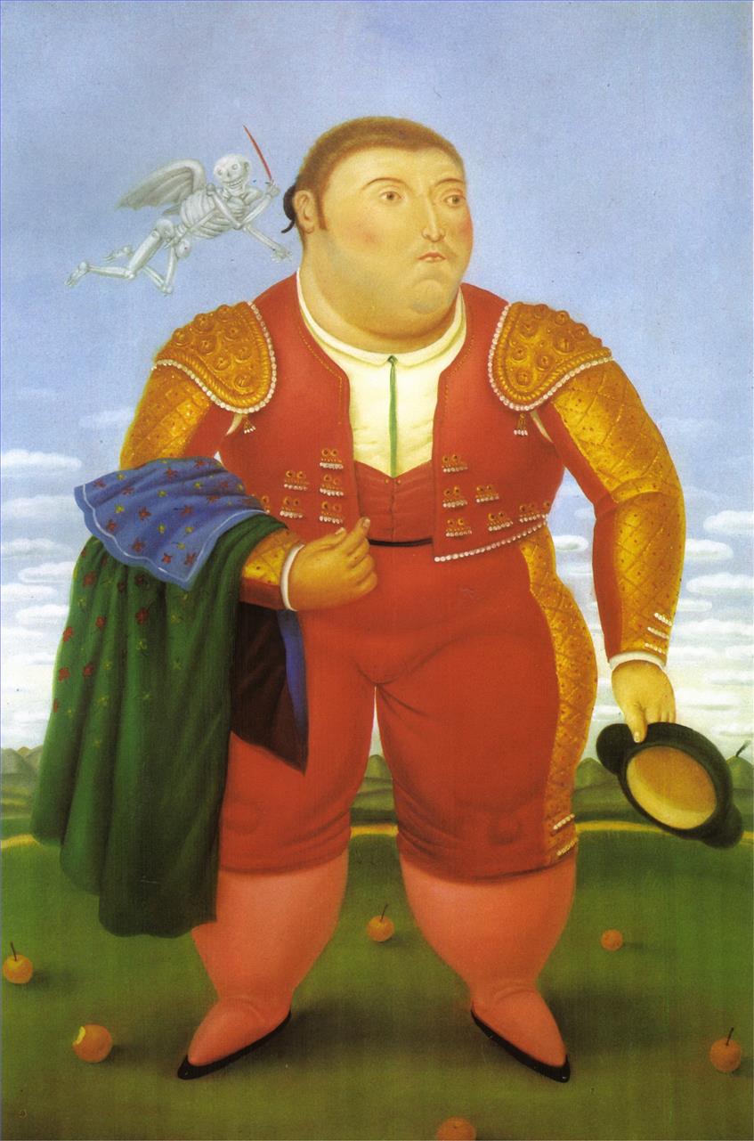 Matador 2 Fernando Botero Oil Paintings